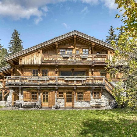 Chalet Altitude Megeve Luaran gambar