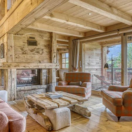 Chalet Altitude Megeve Luaran gambar