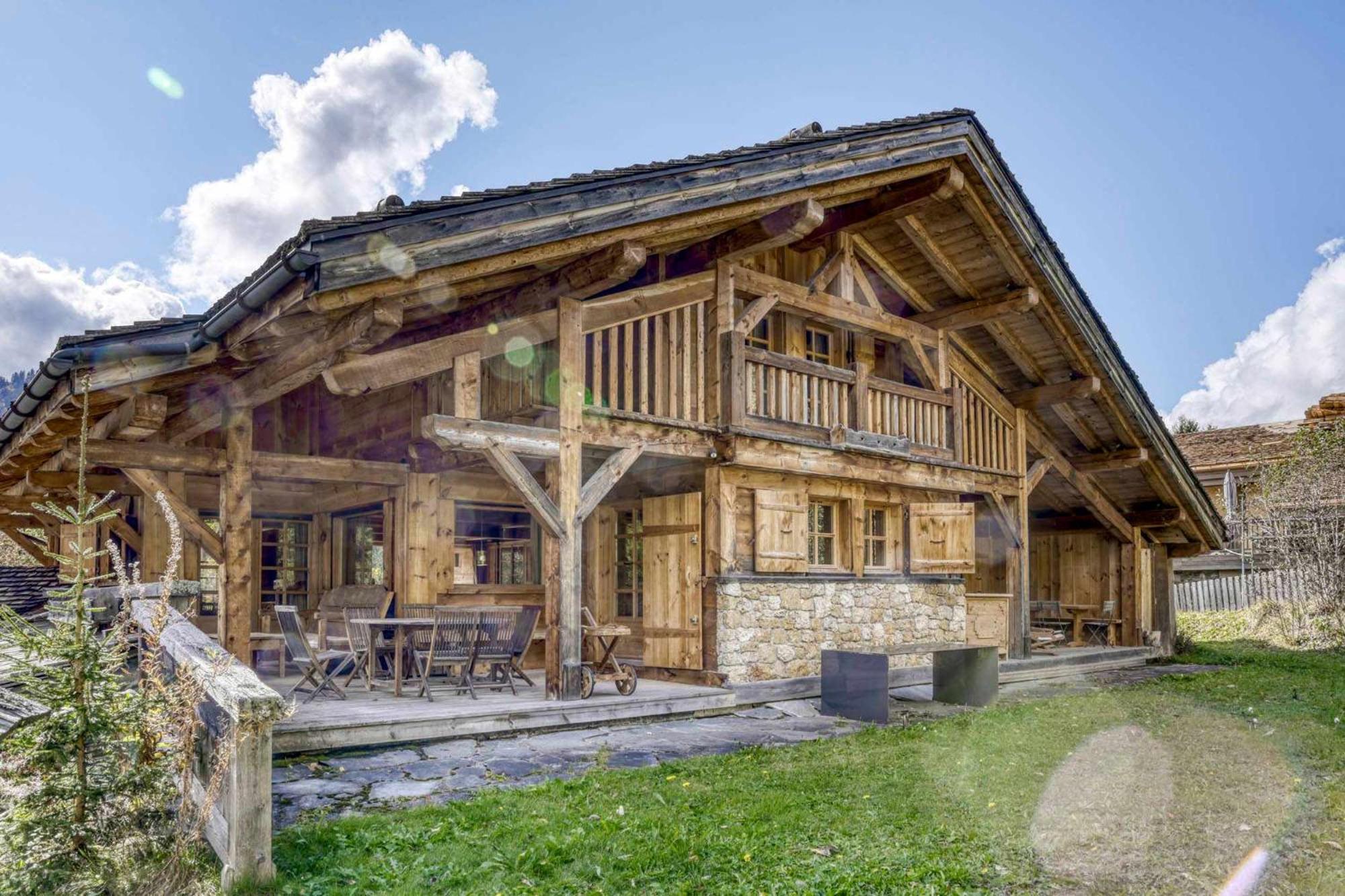 Chalet Altitude Megeve Luaran gambar