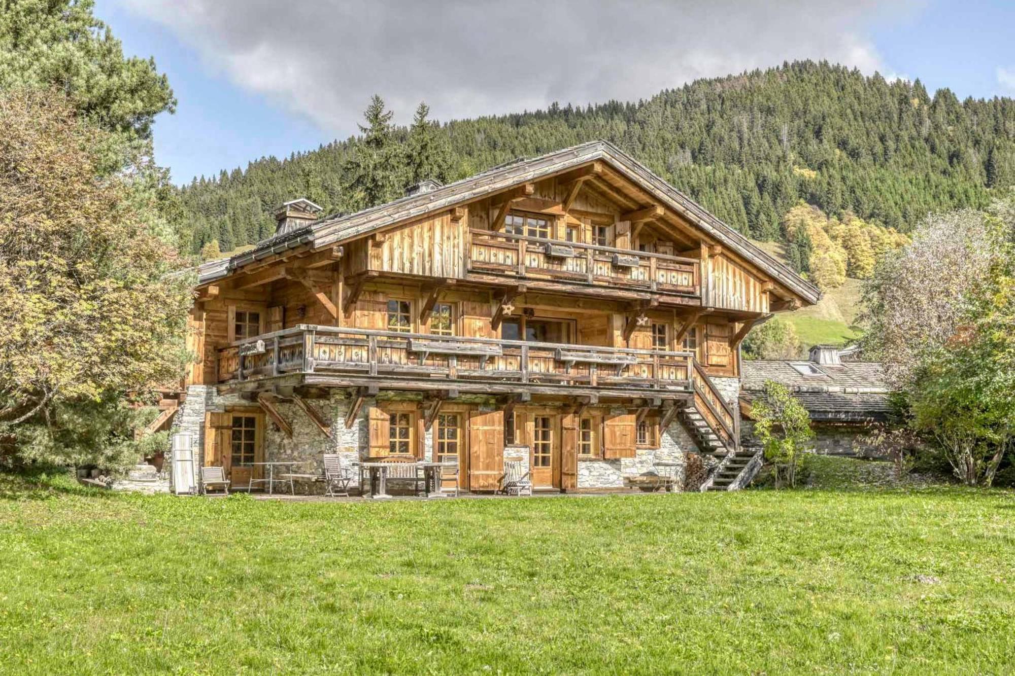 Chalet Altitude Megeve Luaran gambar