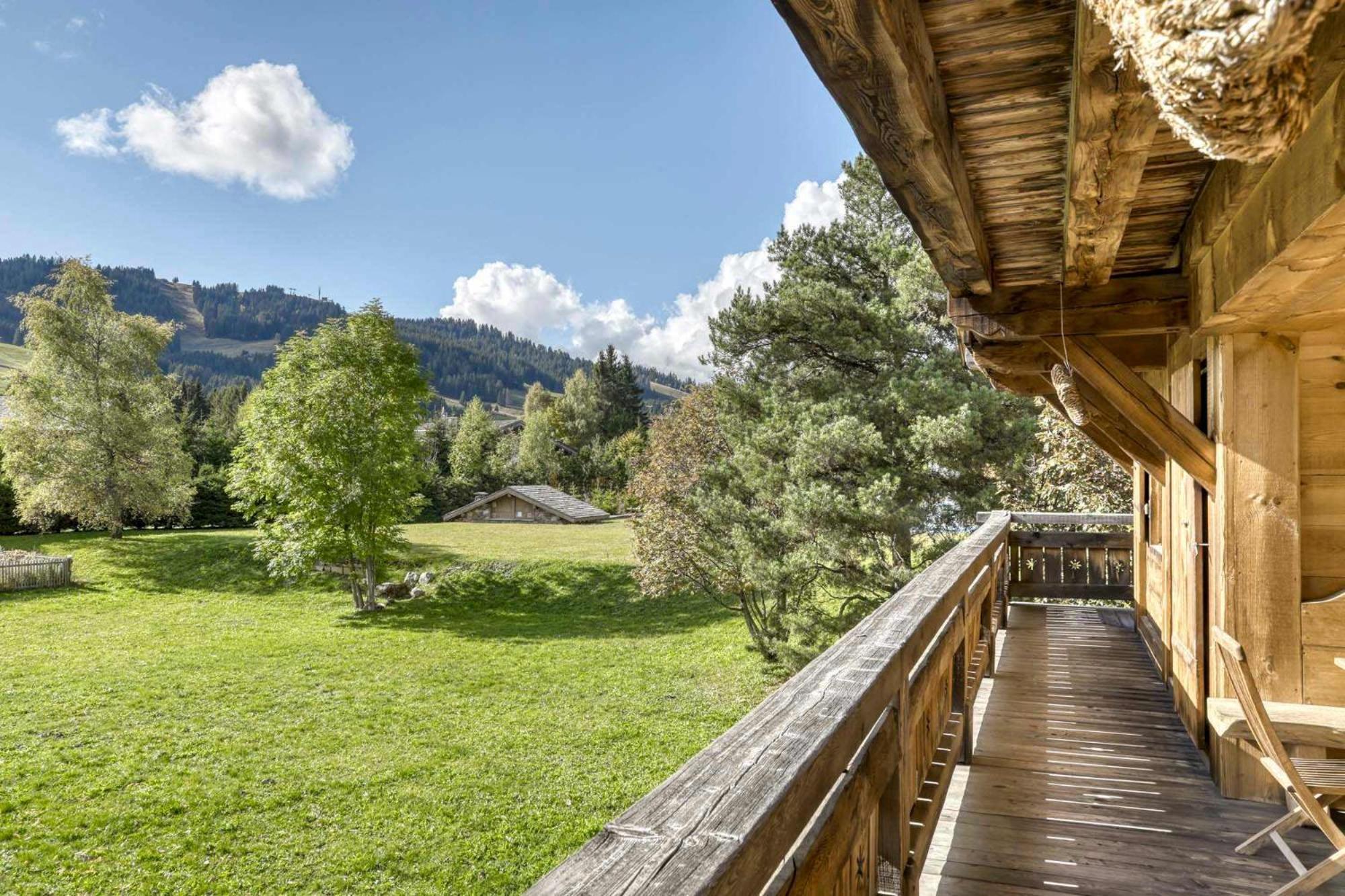 Chalet Altitude Megeve Luaran gambar