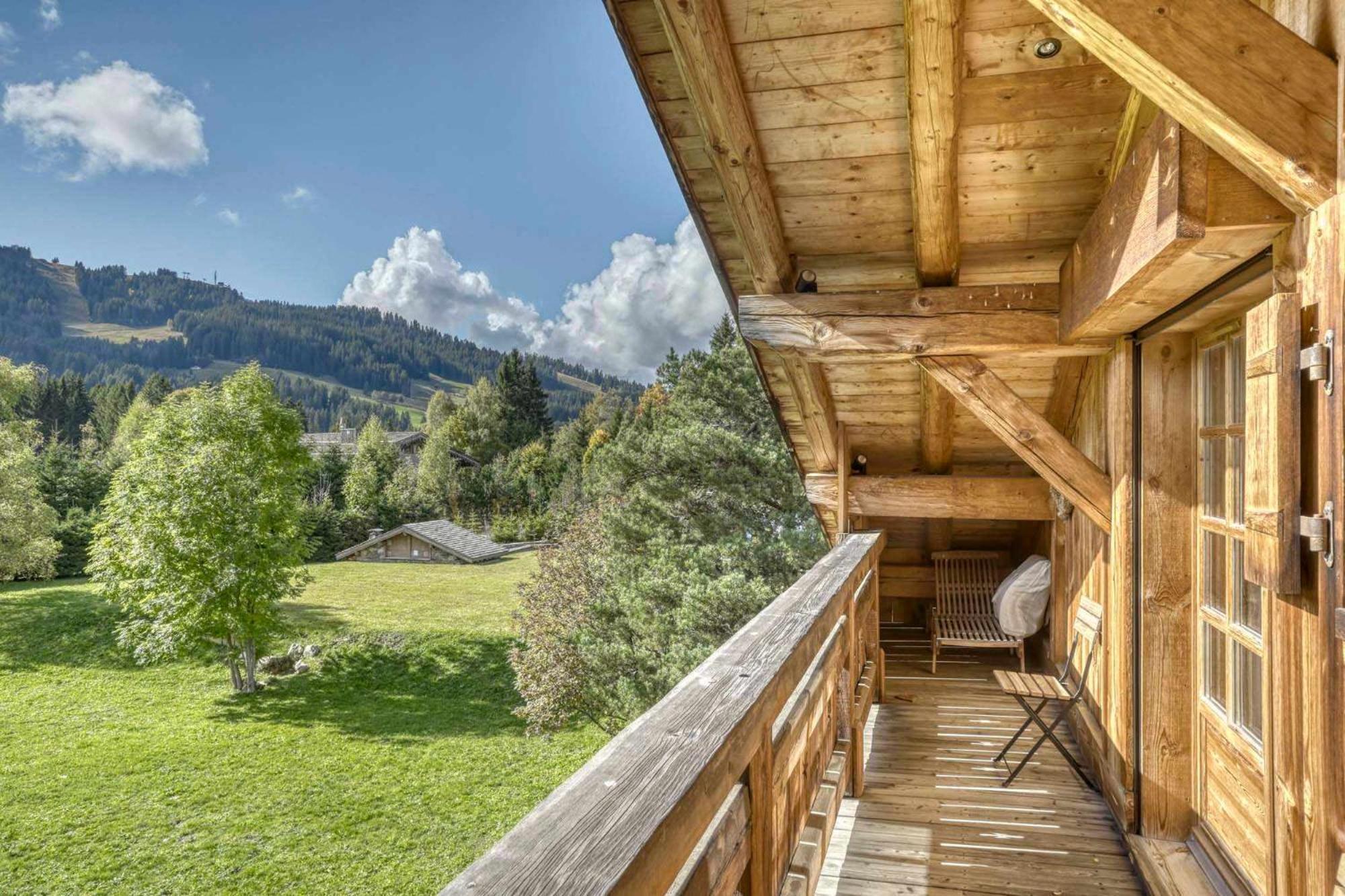Chalet Altitude Megeve Luaran gambar