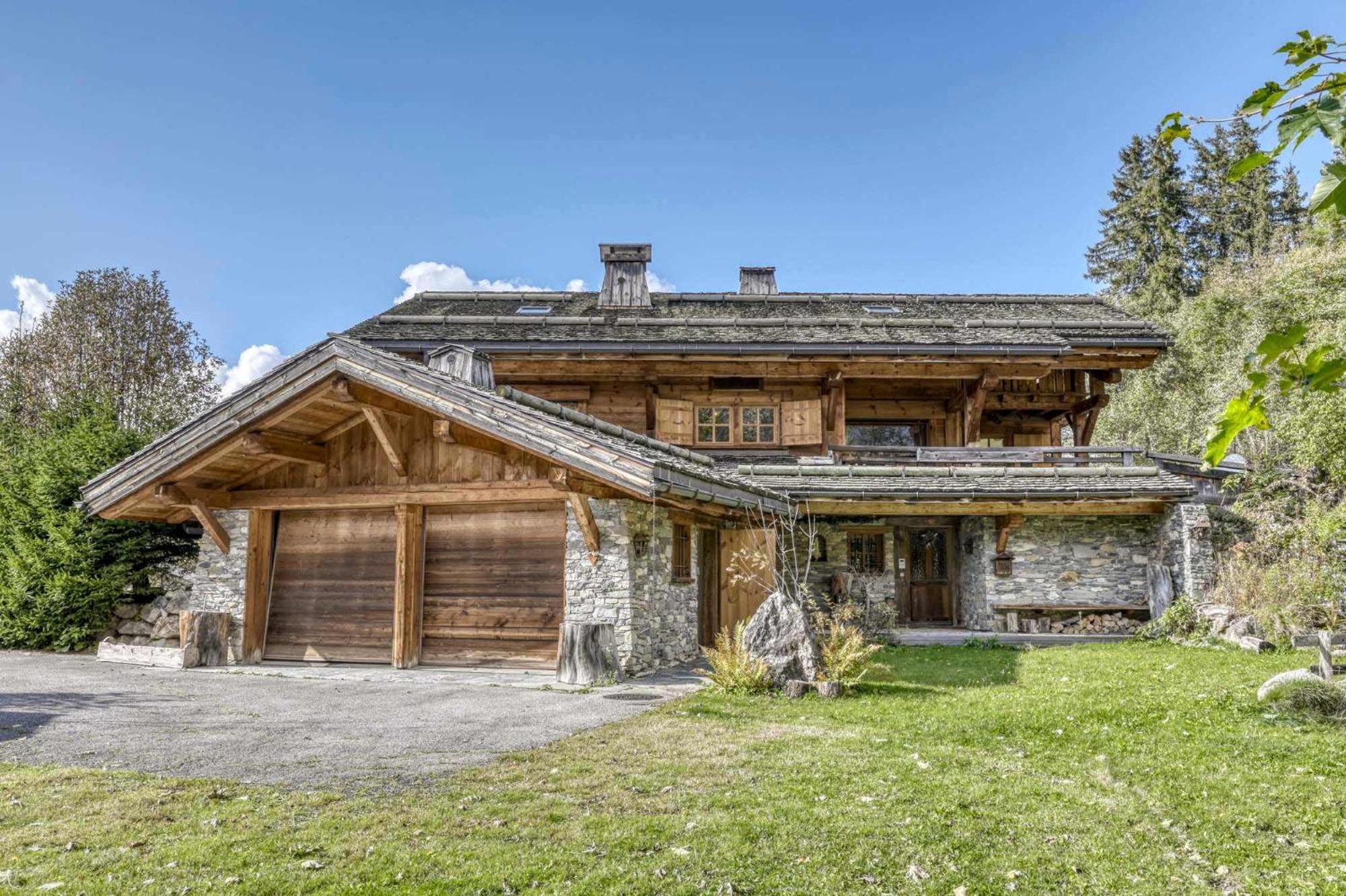 Chalet Altitude Megeve Luaran gambar
