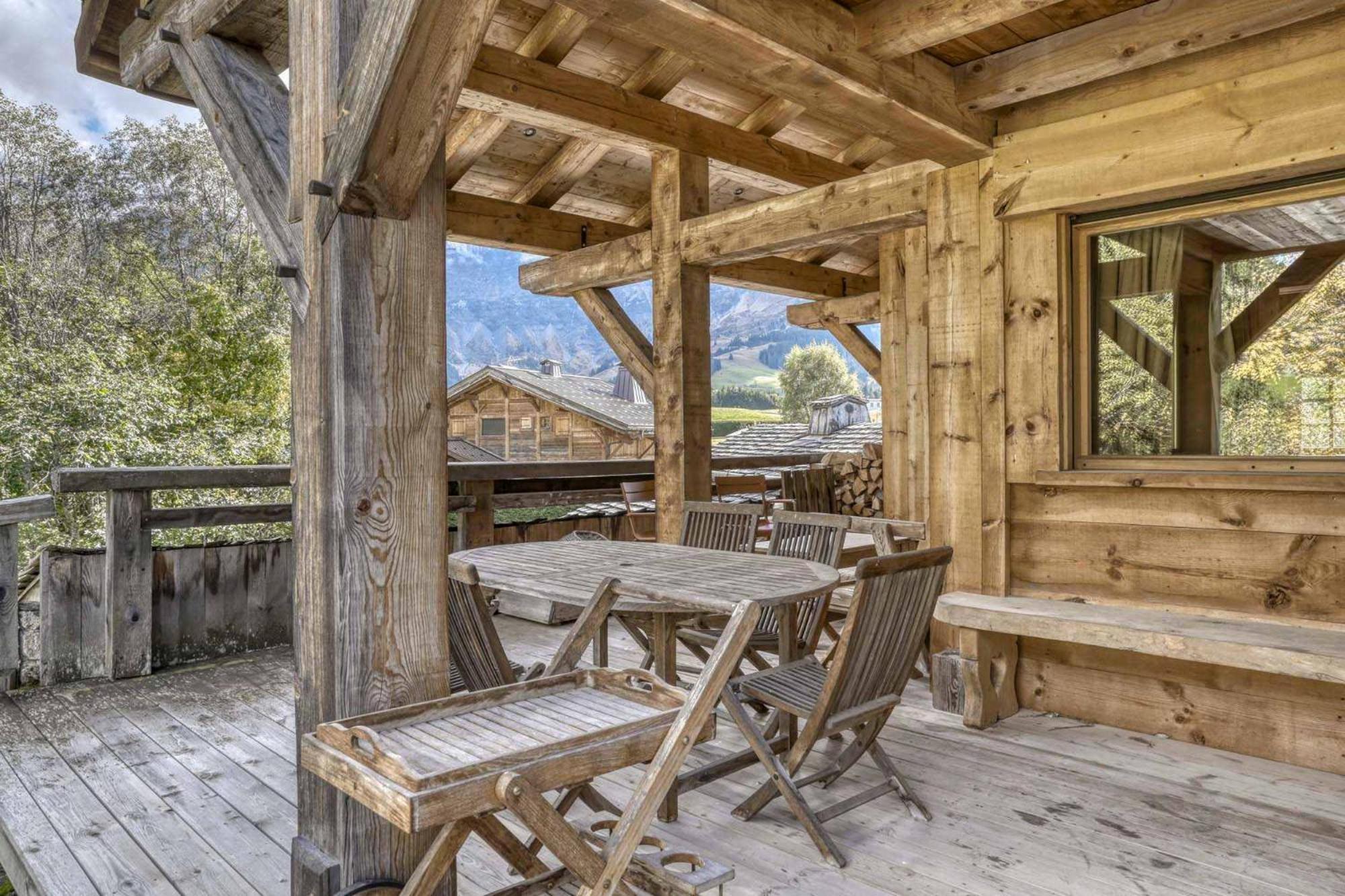 Chalet Altitude Megeve Luaran gambar