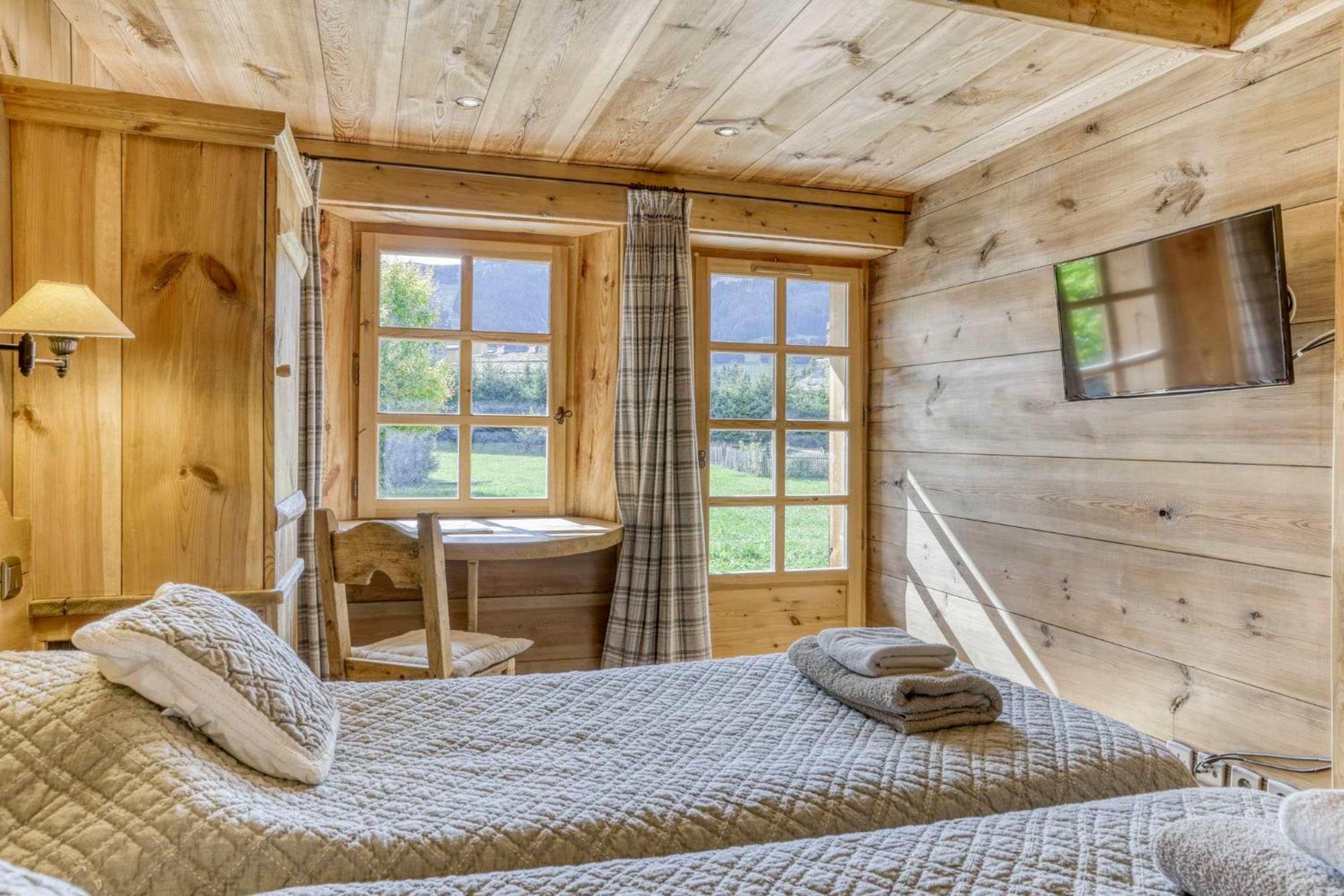 Chalet Altitude Megeve Luaran gambar