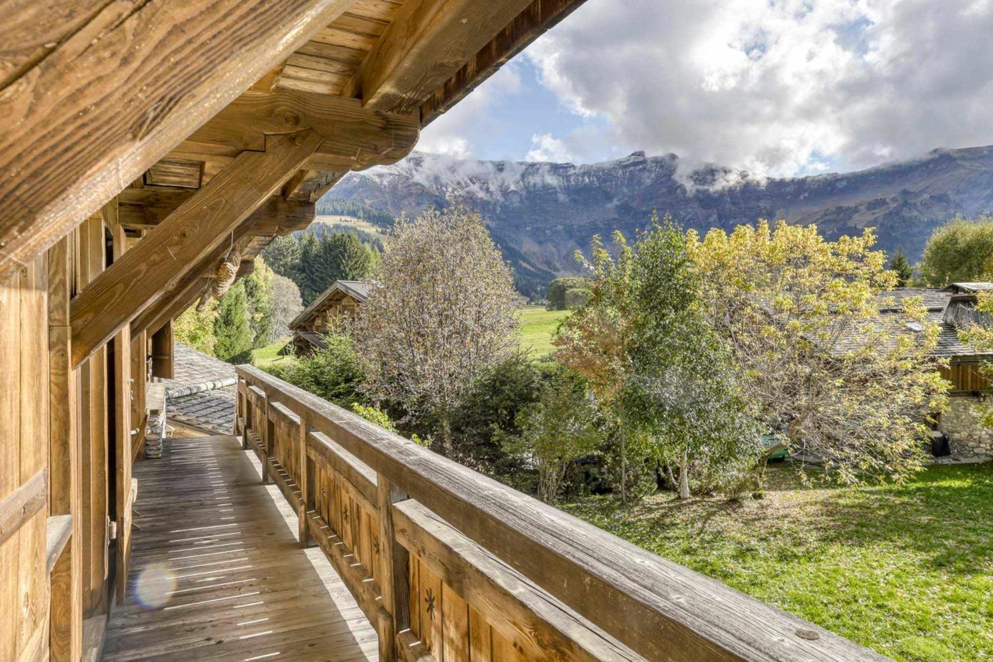 Chalet Altitude Megeve Luaran gambar