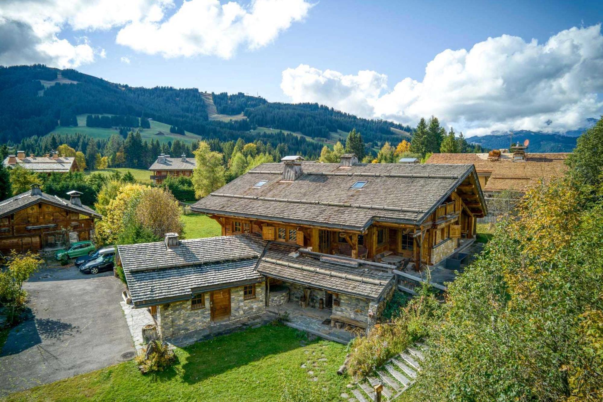 Chalet Altitude Megeve Luaran gambar