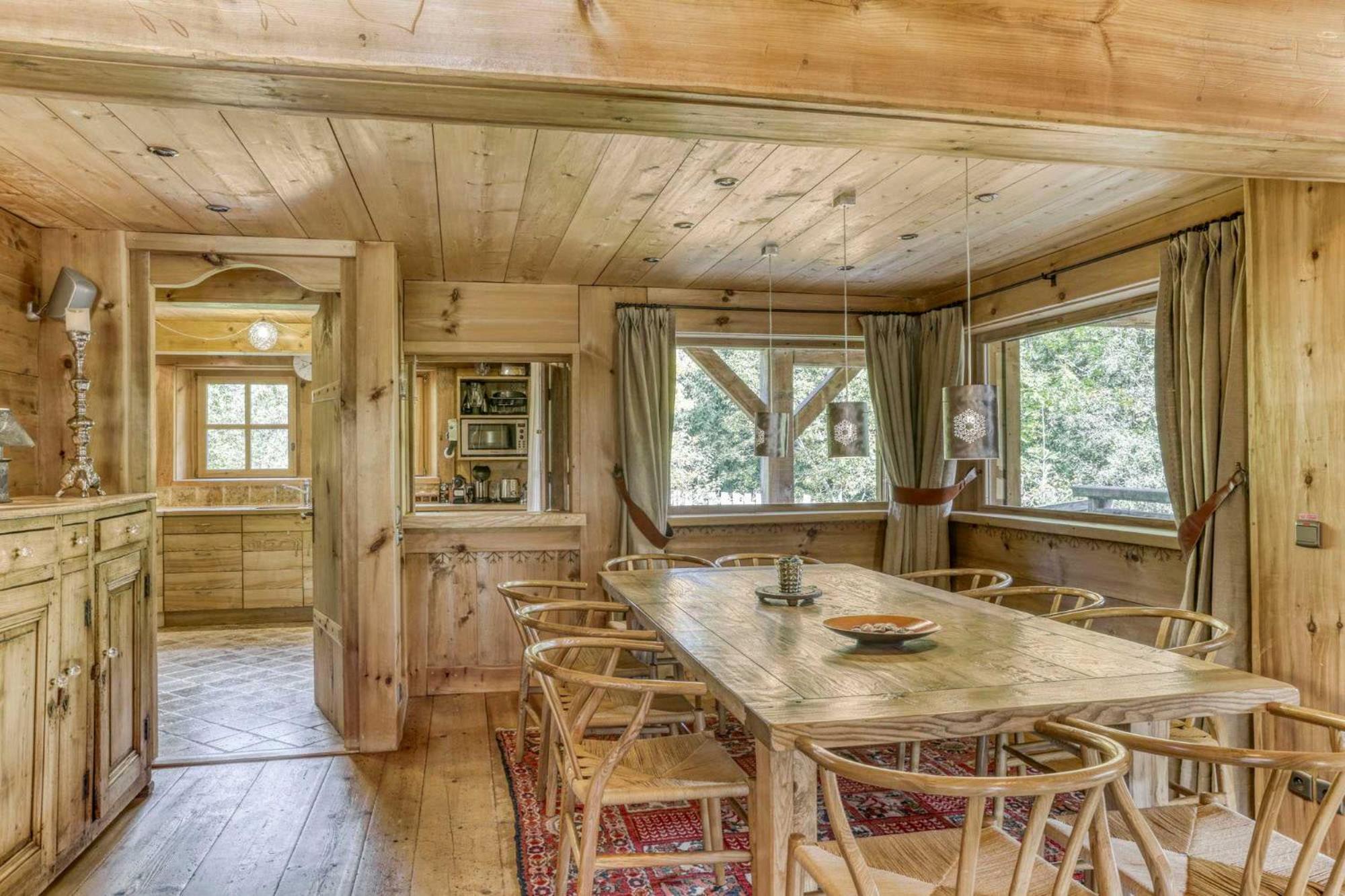 Chalet Altitude Megeve Luaran gambar