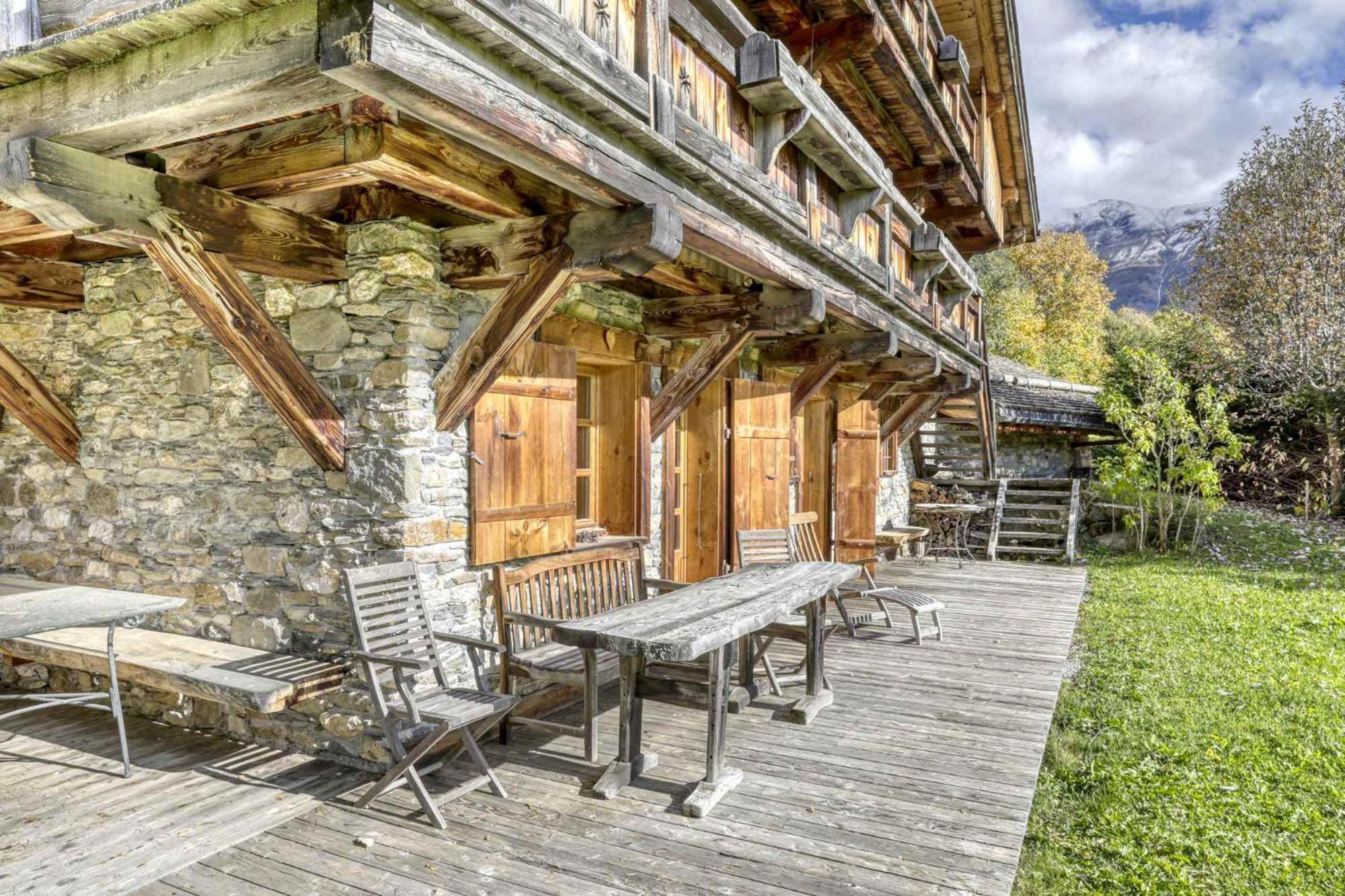 Chalet Altitude Megeve Luaran gambar