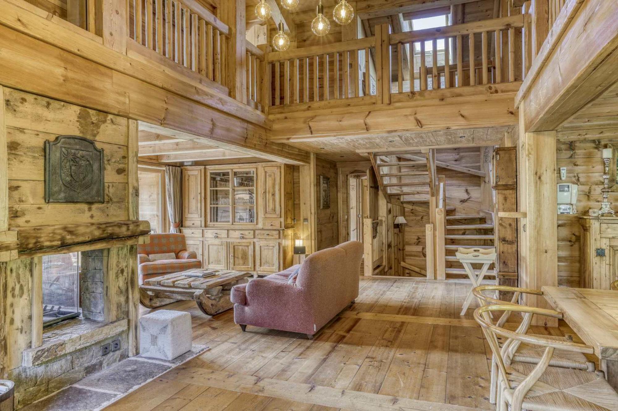 Chalet Altitude Megeve Luaran gambar