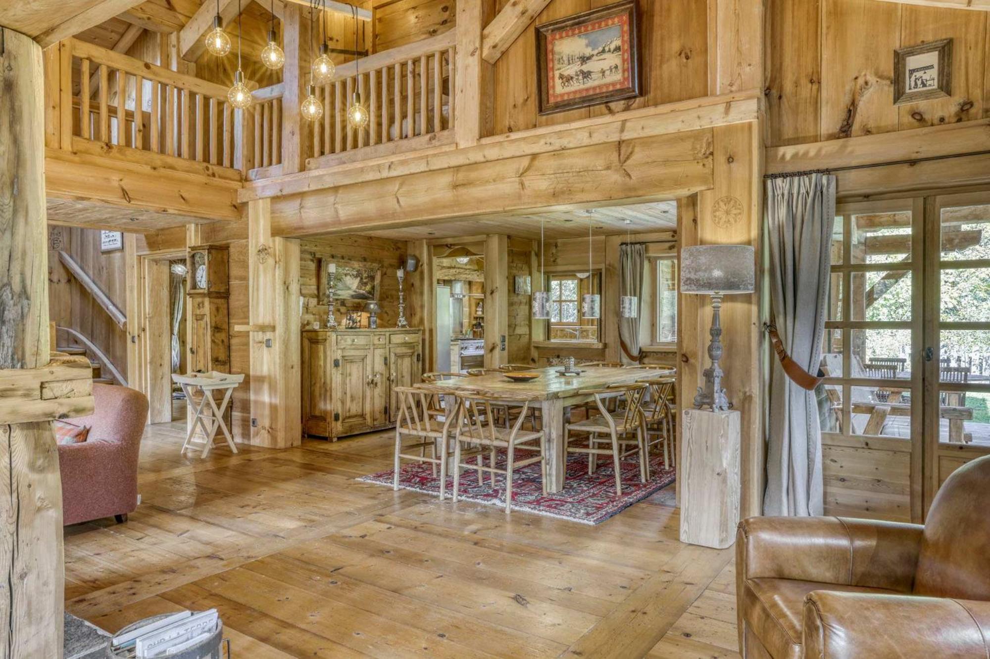 Chalet Altitude Megeve Luaran gambar