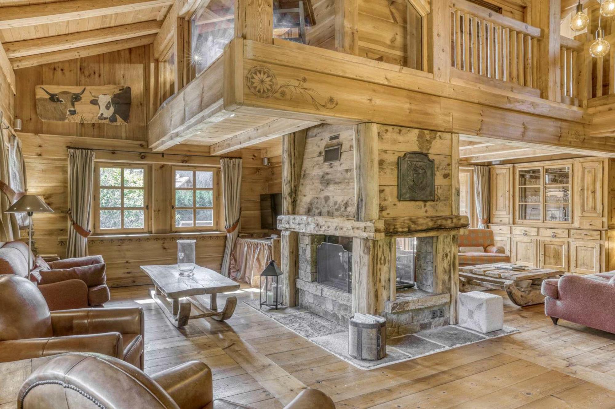 Chalet Altitude Megeve Luaran gambar