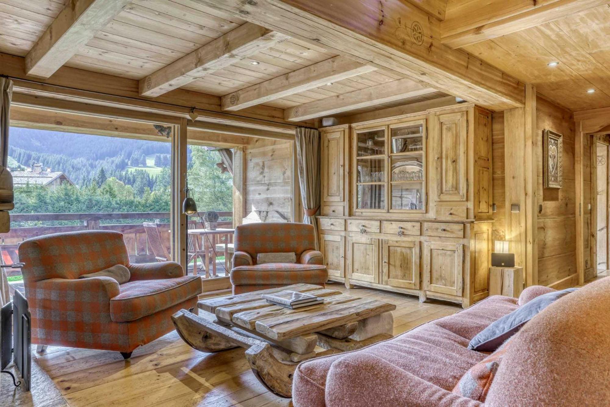 Chalet Altitude Megeve Luaran gambar