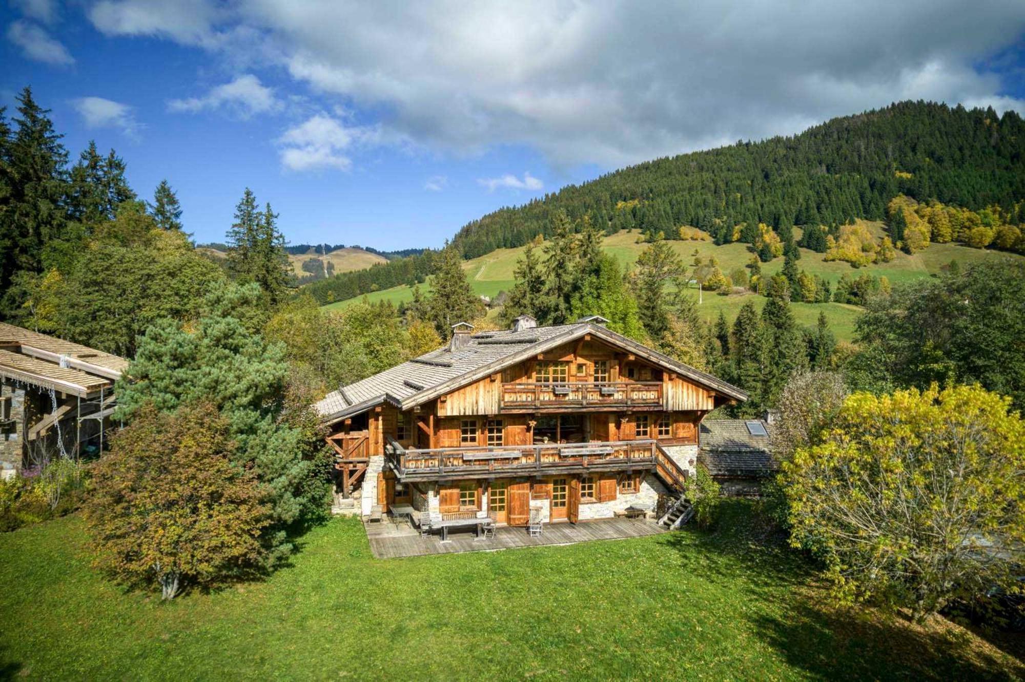 Chalet Altitude Megeve Luaran gambar